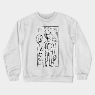 Just Illustrated Lyrics Crewneck Sweatshirt